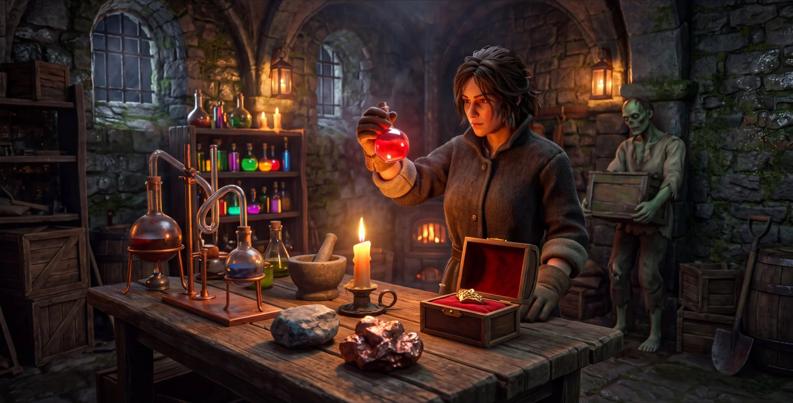 Graveyard Keeper 2 Organverbesserer: Rezept, Mischungen und Gold-Organe