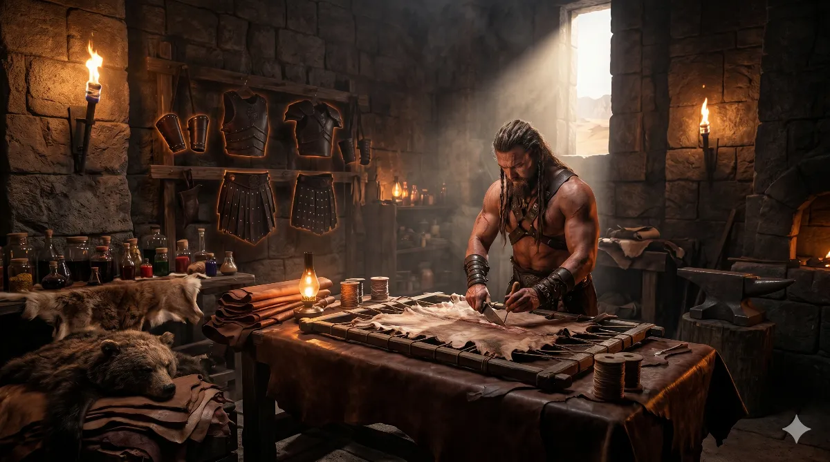 Conan Exiles Gehärtetes Leder: Die Essenz der Unbeugsamkeit in einer brutalen Welt