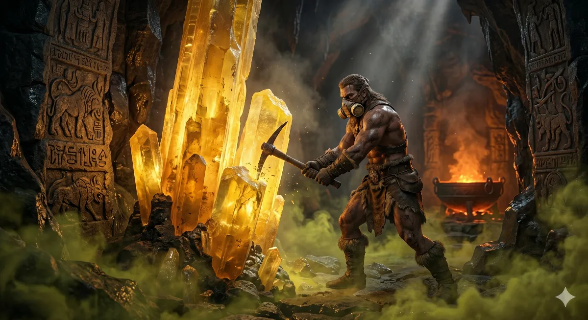 Conan Exiles Schwefel farmen & finden – Alle Locations & Rezepte