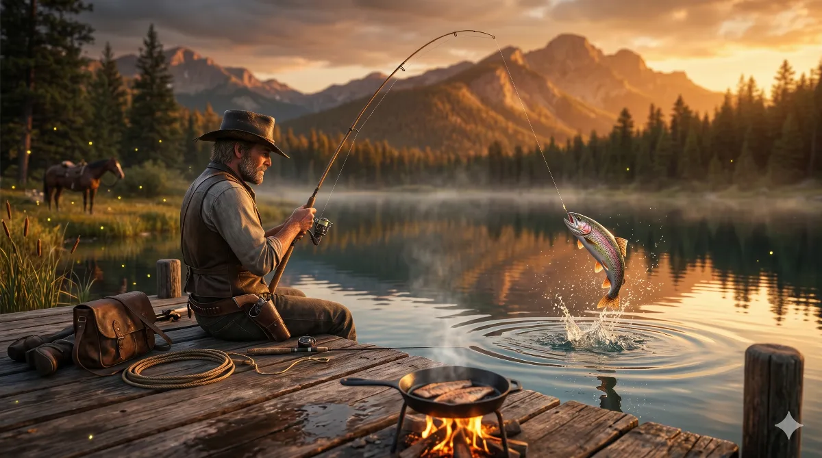 RDR2 Zartes Fischfilet – Welche Fische, beste Angelplätze & alle Rezepte