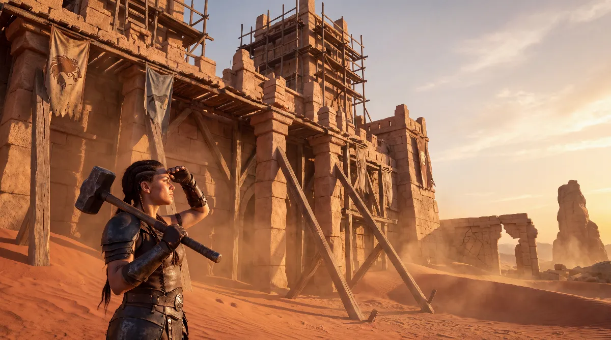Conan Exiles Stabilität – warum du nicht höher bauen kannst