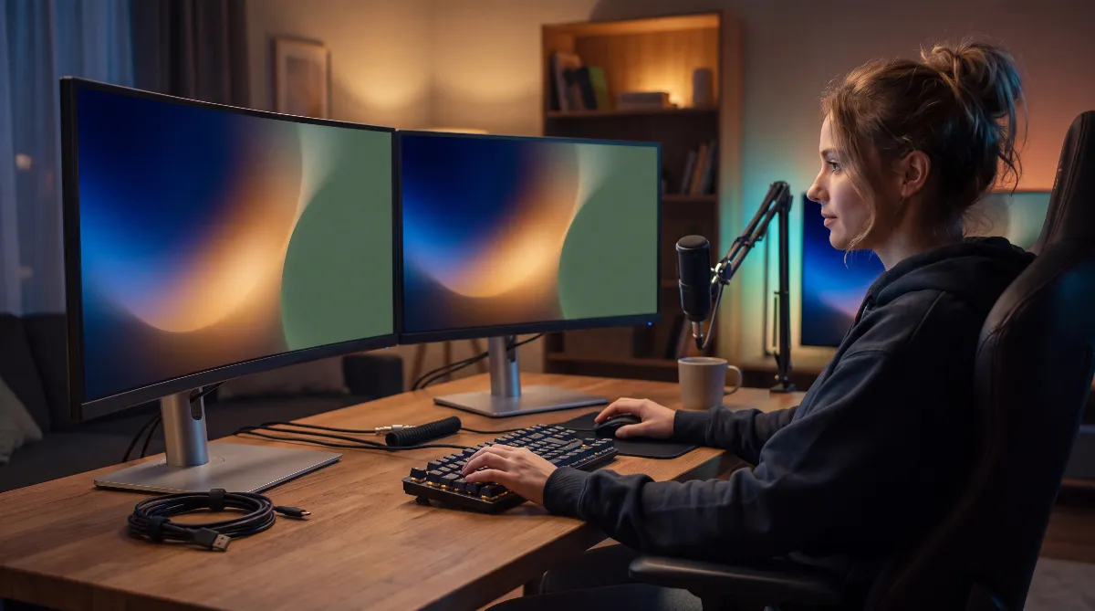 Gaming-Monitor Survival 2026: die 5 besten für Aufbauspiele
