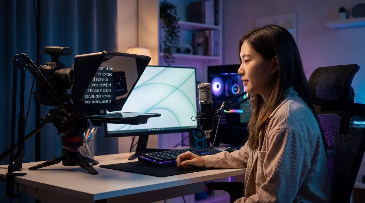 Teleprompter fürs Streaming 2026: die 5 besten Modelle