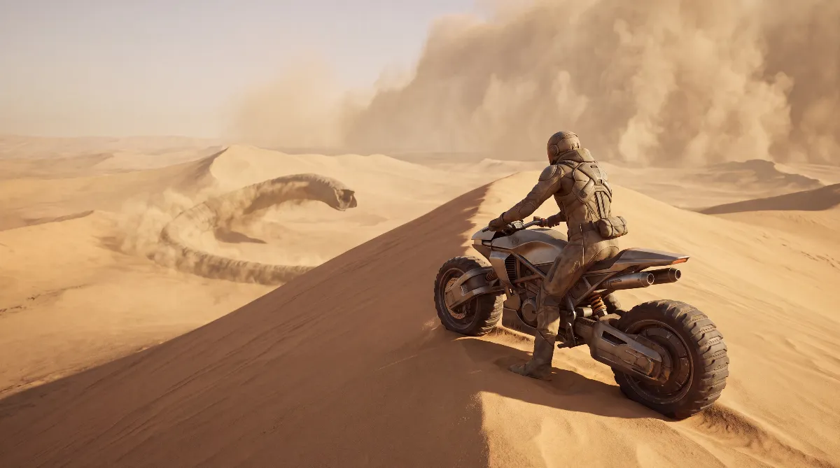 Dune Awakening Sandbike bauen: Freischalten, Teile, Sprit