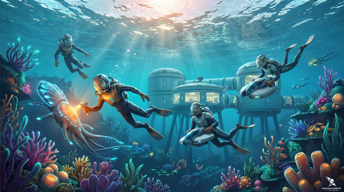 Subnautica 2 Koop: Crossplay, hosten und Freunde einladen