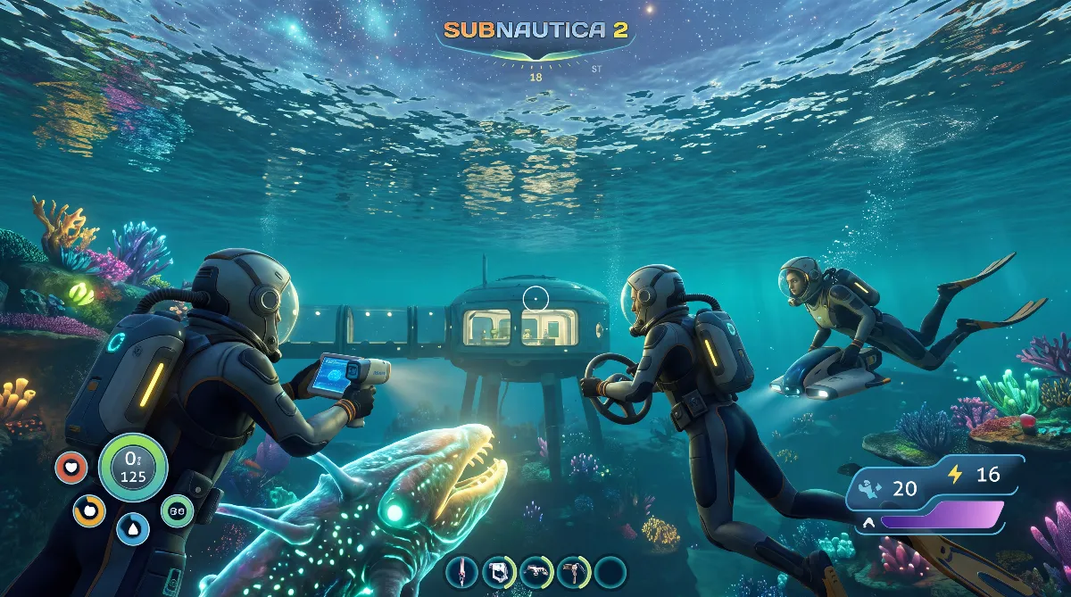 Subnautica 2 Basis bauen 2026: Reihenfolge, Integrität und Strom