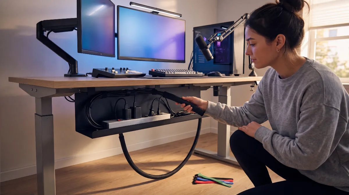 Kabelmanagement Schreibtisch 2026: die 5 besten Lösungen fürs Gaming-Setup