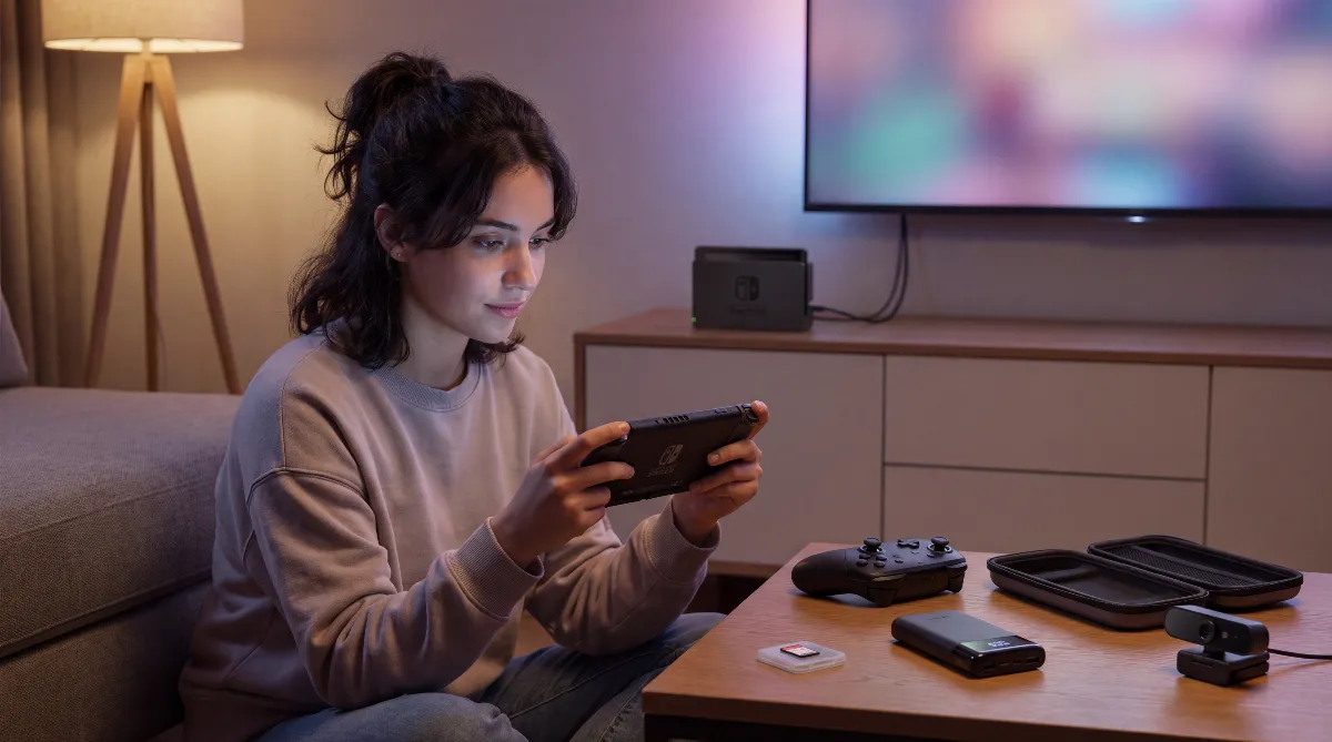 Nintendo Switch 2 Zubehör 2026: die 5 wichtigsten Teile für unterwegs und am Fernseher