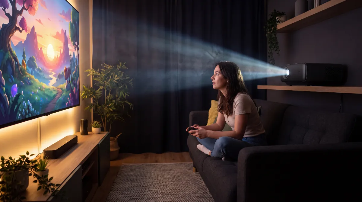 Gaming Beamer 2026: die 5 besten für PS5, Xbox Series X|S und PC