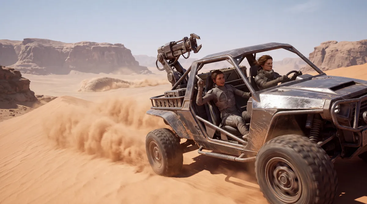 Dune Awakening Buggy bauen: Montagesatz, Teile, Cutteray und Sprit