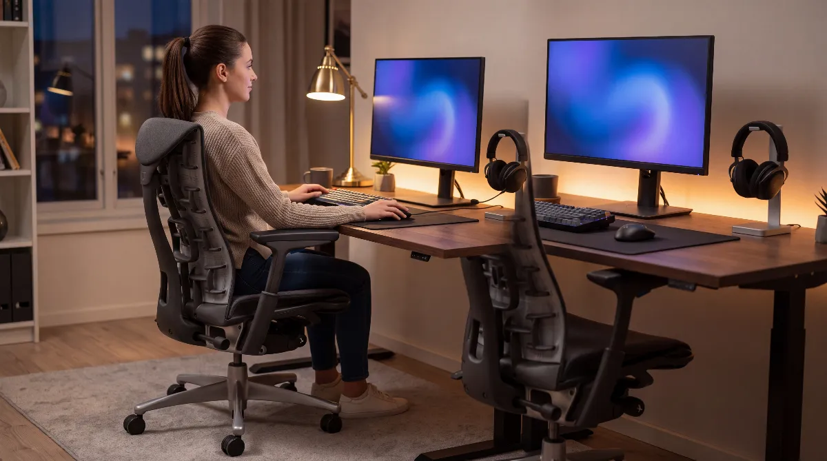 Ergonomischer Bürostuhl Gaming 2026: 5 Alternativen zum Rennschalensitz für lange Sessions