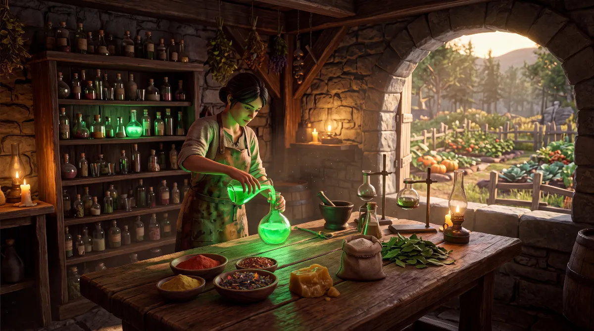 Graveyard Keeper 2 Wachstumselixier: Schwach, Stark und Wunder brauen