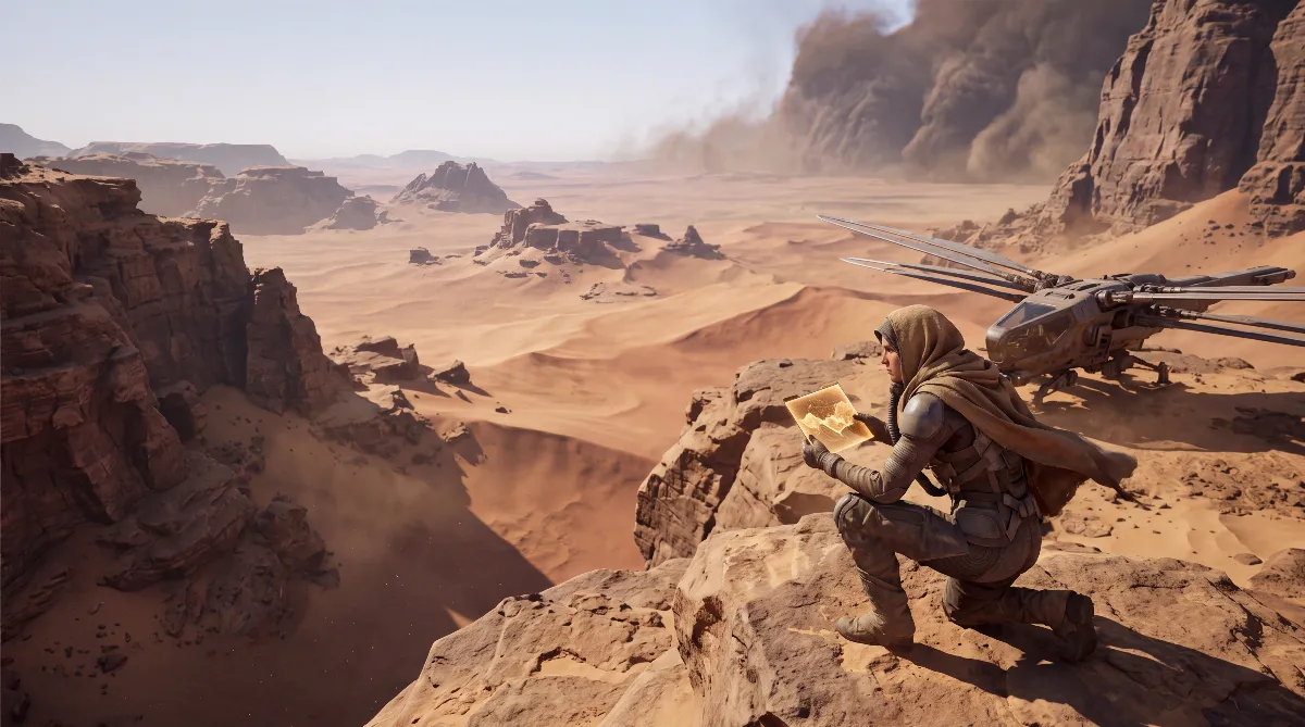 Dune Awakening Karte: Regionen, Rohstoffe und interaktive Maps