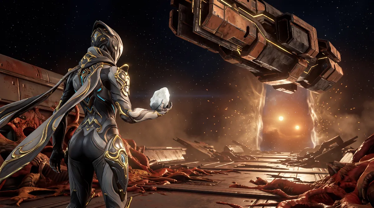 Warframe In Richtung Tau (Taubound): Mondfleisch, Belohnungen und Tau Prolog