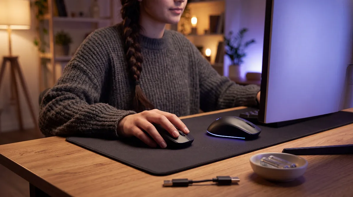 Gaming Maus kabellos 2026: 4 Modelle mit Latenz- und Akkuwerten