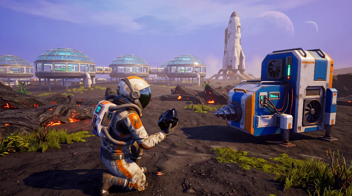 Planet Crafter Obsidian: Fundorte, Erzextraktor und alle Rezepte