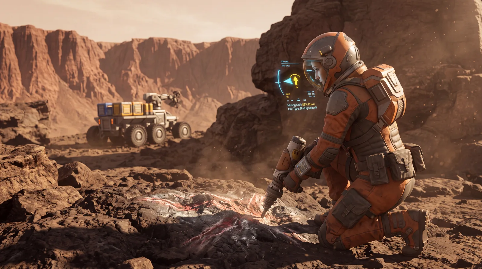 Space Engineers 2: Erze & Ressourcen finden