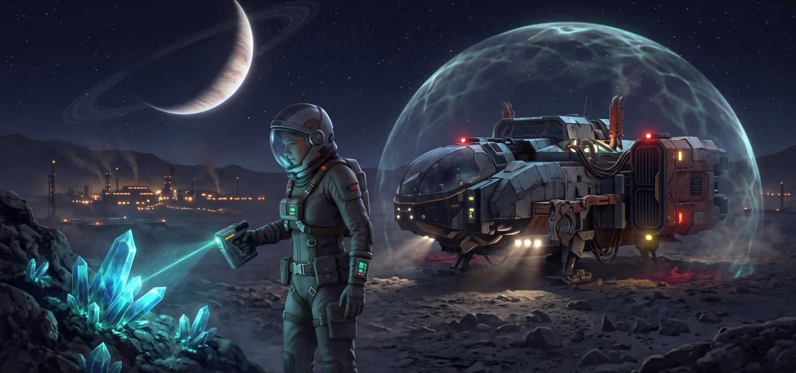 SpaceCraft Elmeriumkern: Elmerit, Rezepte und Schild-Bedarf