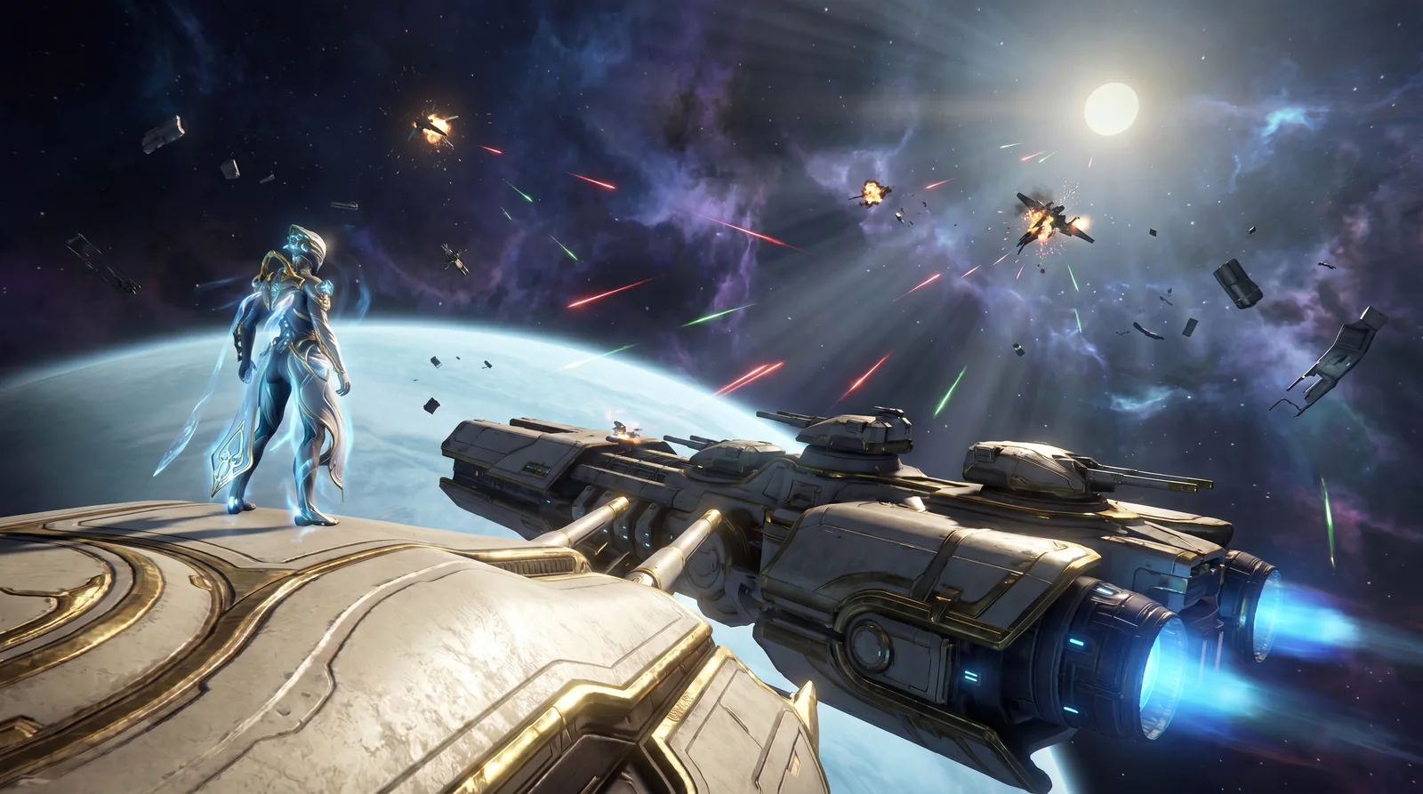 Warframe Uranus Proxima – neue Railjack-Region aus Jade Shadows: Constellations