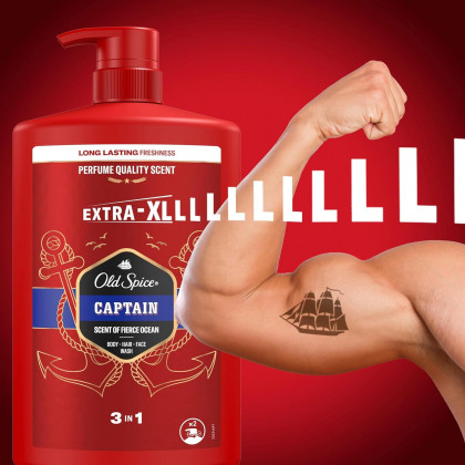 Old Spice Captain 3-in-1