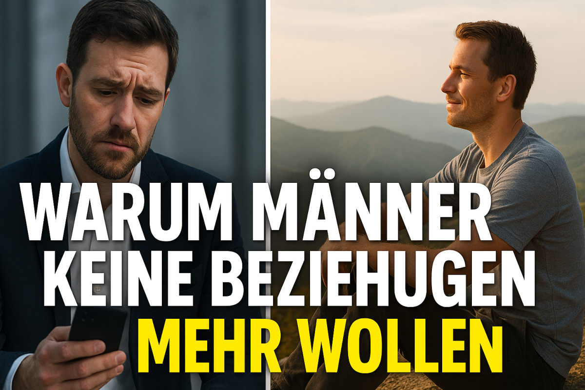 Warum wollen immer mehr Männer keine Beziehung mehr