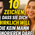 10 Zeichen dass sie wirklich auf dich steht!
