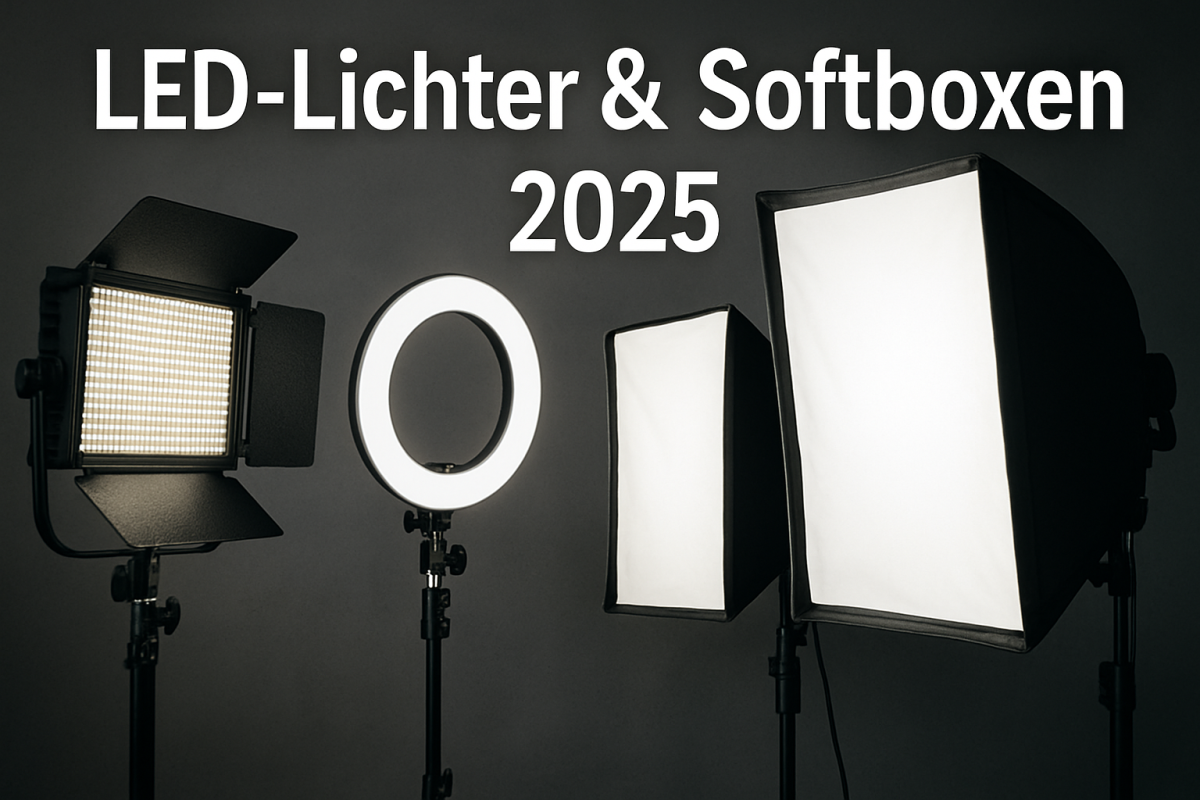 Die besten LED-Lichter & Softboxen 2025 für YouTube, TikTok & Co.