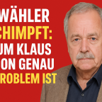 AfD-Wähler beschimpft Warum Klaus Kordon genau das Problem ist
